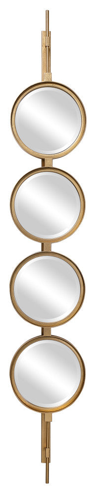 Button Gold Mirror