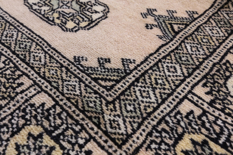 Runner Signed Silky Bokhara Handmade Wool Rug 2' 6" X 12' 1" - Q13779