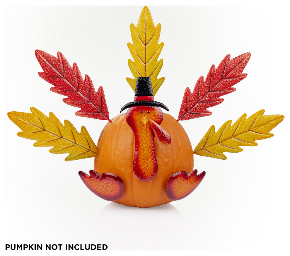 Thanksgiving Create-Your-Own Pumpkin Turkey Festive Decorating Activity Kit