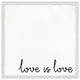 "Love Is Love II" Framed Painting Print, 18x18
