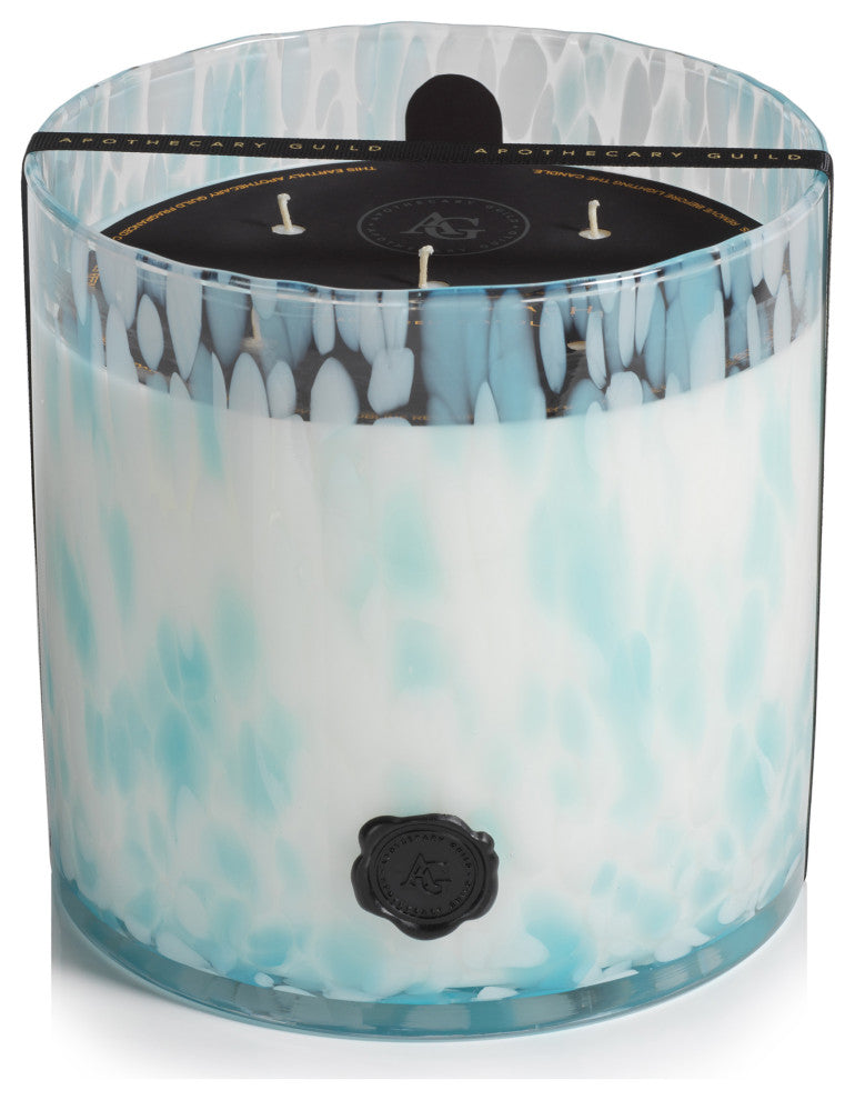 AG Opal Glass 5-Wick Candle Jar, Sunset Beach