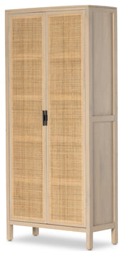 Caprice Tall Cabinet-Natural Mango