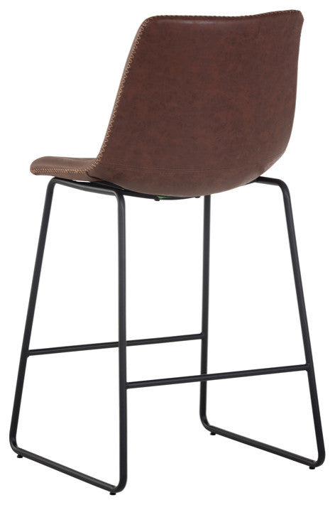 Cal Counter Stool, Antique Brown, Set of 2