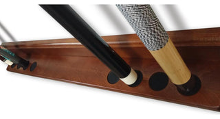 Butler University Cue Rack, Black Finish