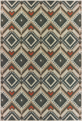 Latitude 2X, Gray/Orange, 7'10"x10'0"