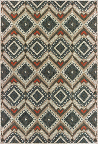 Latitude 2X, Gray/Orange, 7'10"x10'0"