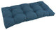 42"x19" Squared Twill Tufted Loveseat Cushion, Indigo