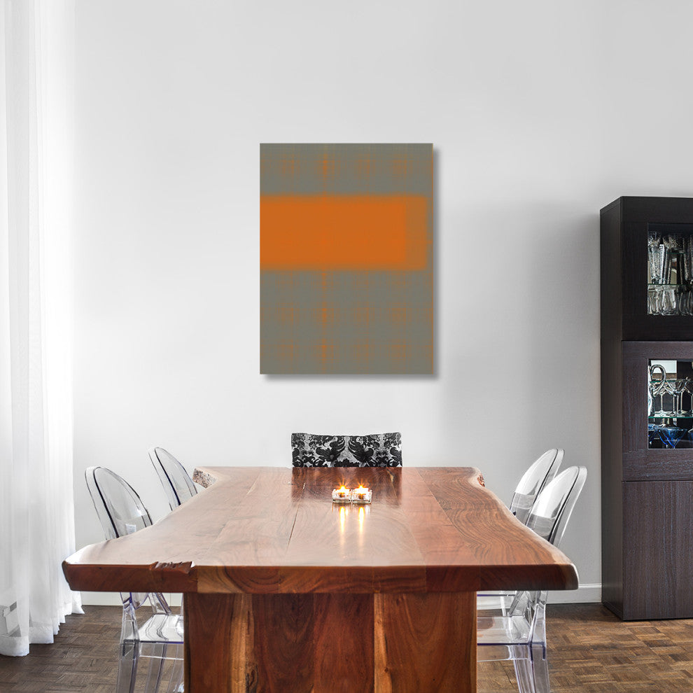 "Abstract Orange 3" Fine Art Print