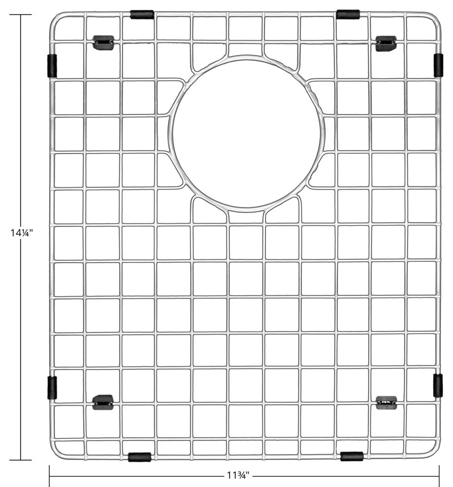 Karran USA GR-3016 11-3/4" L x 14-1/4" W Stainless Steel Basin - Stainless