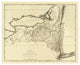 "State of New York, 1795" Digital Paper Print by Mathew Carey, 18"x15"