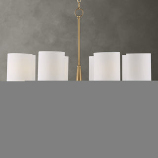 Uttermost 21372 Lautoka 8 Light 32"W Chandelier - Brass