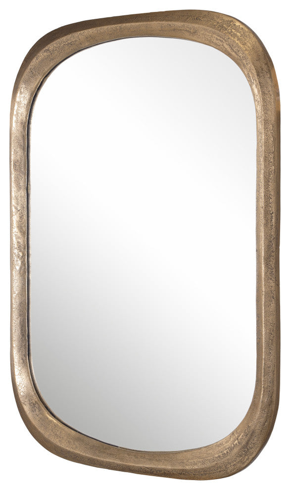 Uttermost Malone Brass Mirror