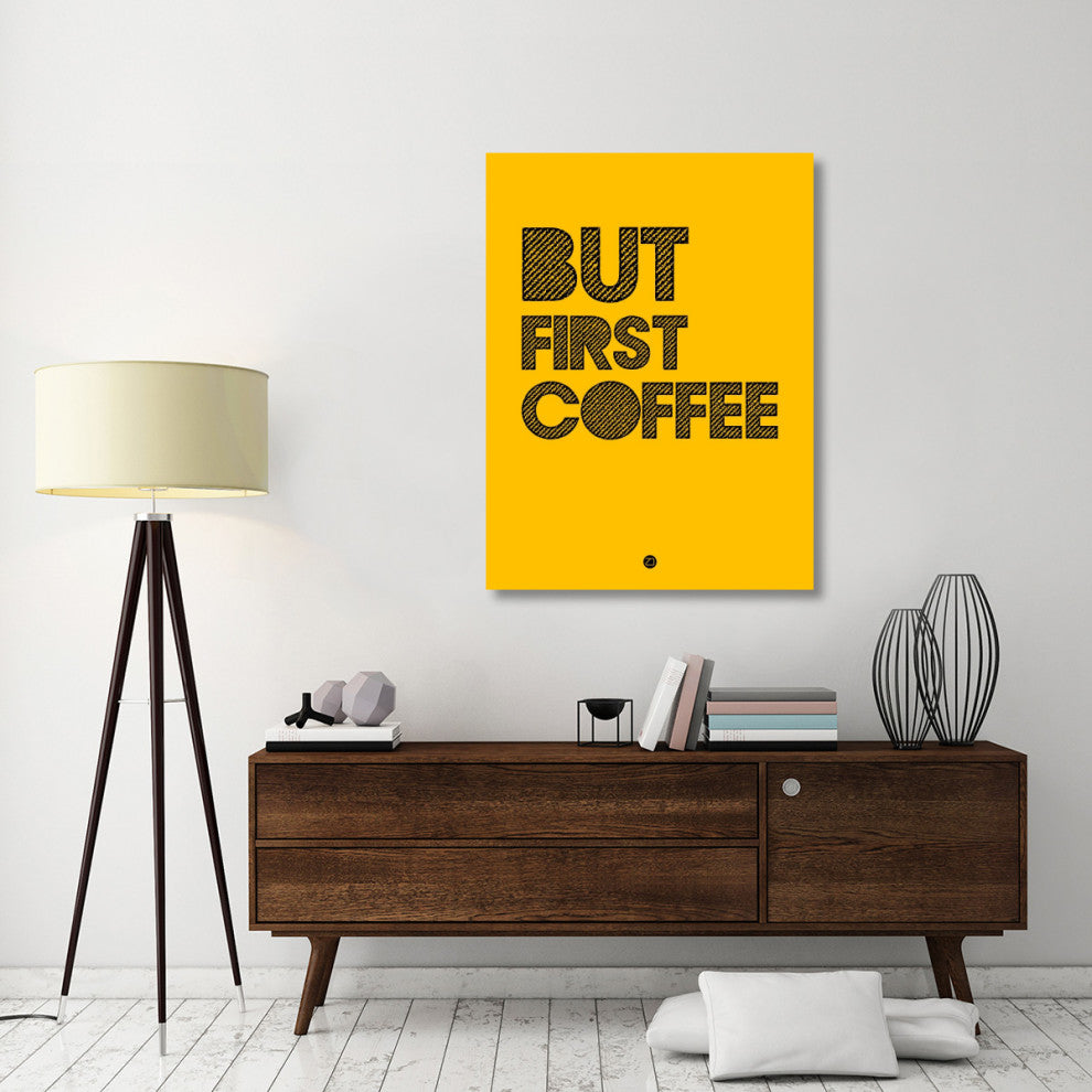 "But First Coffee Poster 3" Fine Art Print