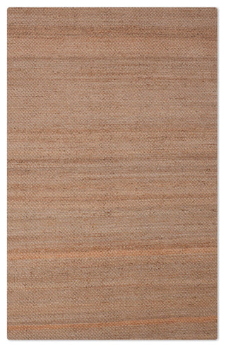 Hand Woven Jute Eco-friendly Area Rug Solid Camel, [Rectangle] 6'x9'