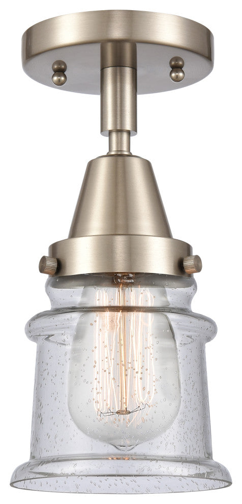 INNOVATIONS LIGHTING 447-1C-SN-G184S Small Canton Flush Mount