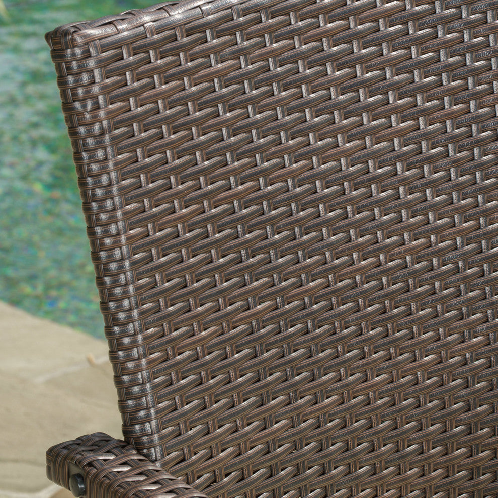 Finnish Transitional 3 Piece Wicker Bistro Set