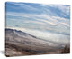 "Winter Mountains in Caucasus" Oversized Beach Canvas Artwork, 40"x30"