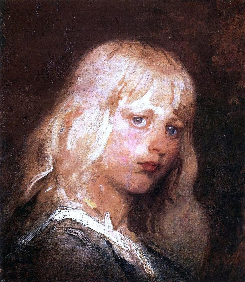 Abbott Handerson Thayer Portrait of Raphael Welles Pumpelly Gallery Wrap Canvas