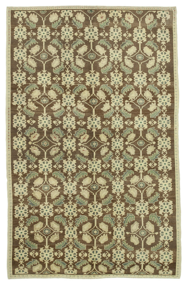 Rug N Carpet - Handmade Turkish 5' 2'' x 8' 2'' Unique Wool Rug