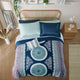 Intelligent Design Loretta Boho Comforter Set With Bed Sheets, Navy