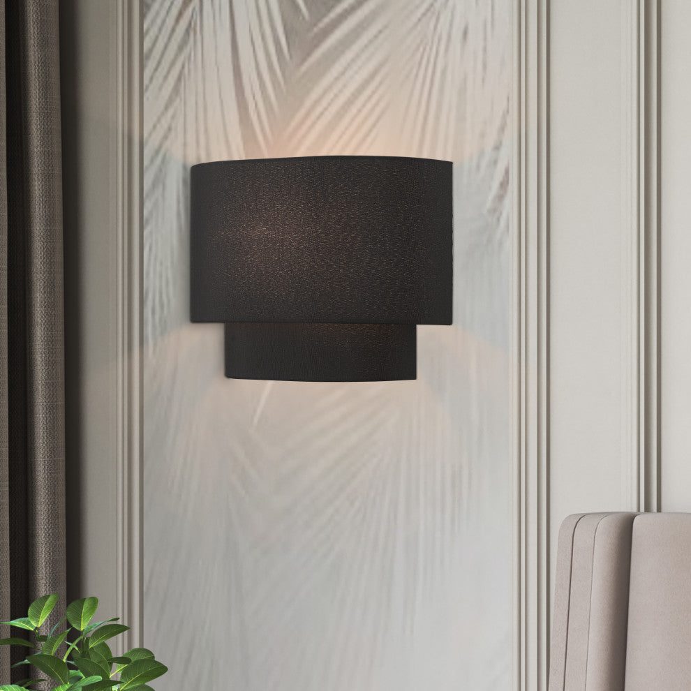 Bainbridge 1-Light Black ADA Sconce