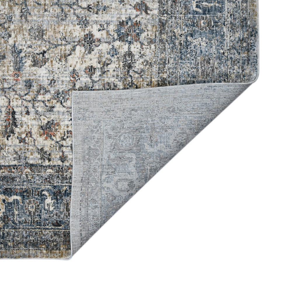 Vermont Glidel Area Rug, Ivory, 5'3" x 7'6", Bordered