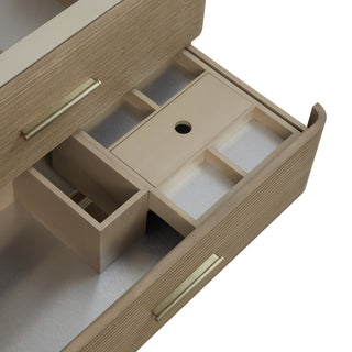 Lucian Bath Vanity, Pebble Oak, 72, No Top