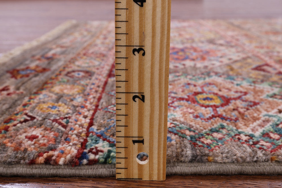 Khorjin Super Kazak Handmade Rug 2' 10" X 4' 4" Q9860