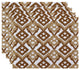 18"x14" Hipster, Geometric Print Placemat, Taupe Or Beige, Set of 4