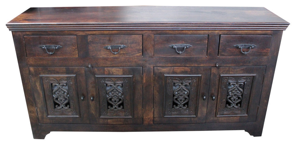 4 Drawer And 4 Door Buffet