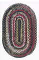 Chestnut Knoll CK97 Saddle Brown Traditional Area Rug, Oval 2'x10'