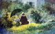 Carl Spitzweg The Botanist, Gallery Wrapped Canvas Print, 18"x27"