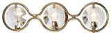 CRYSTORAMA QUI-7623-DT 3 Light Distressed Twil ight Bathroom Vanity