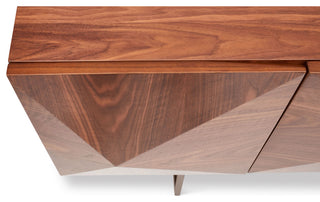 Cube Sideboard, Walnut, Vintage Copper