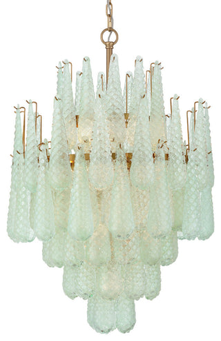 Crystorama Lighting Group OLL-6006 Ollie 16 Light 26"W Waterfall - Aged Brass /