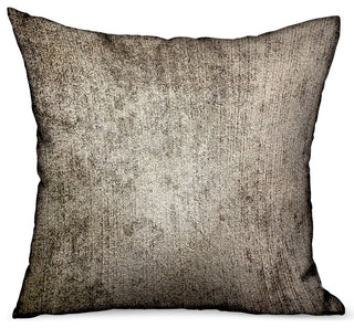 Plutus Harbor Sky Brown Solid Luxury Outdoor/Indoor Throw Pillow, 22"x22"