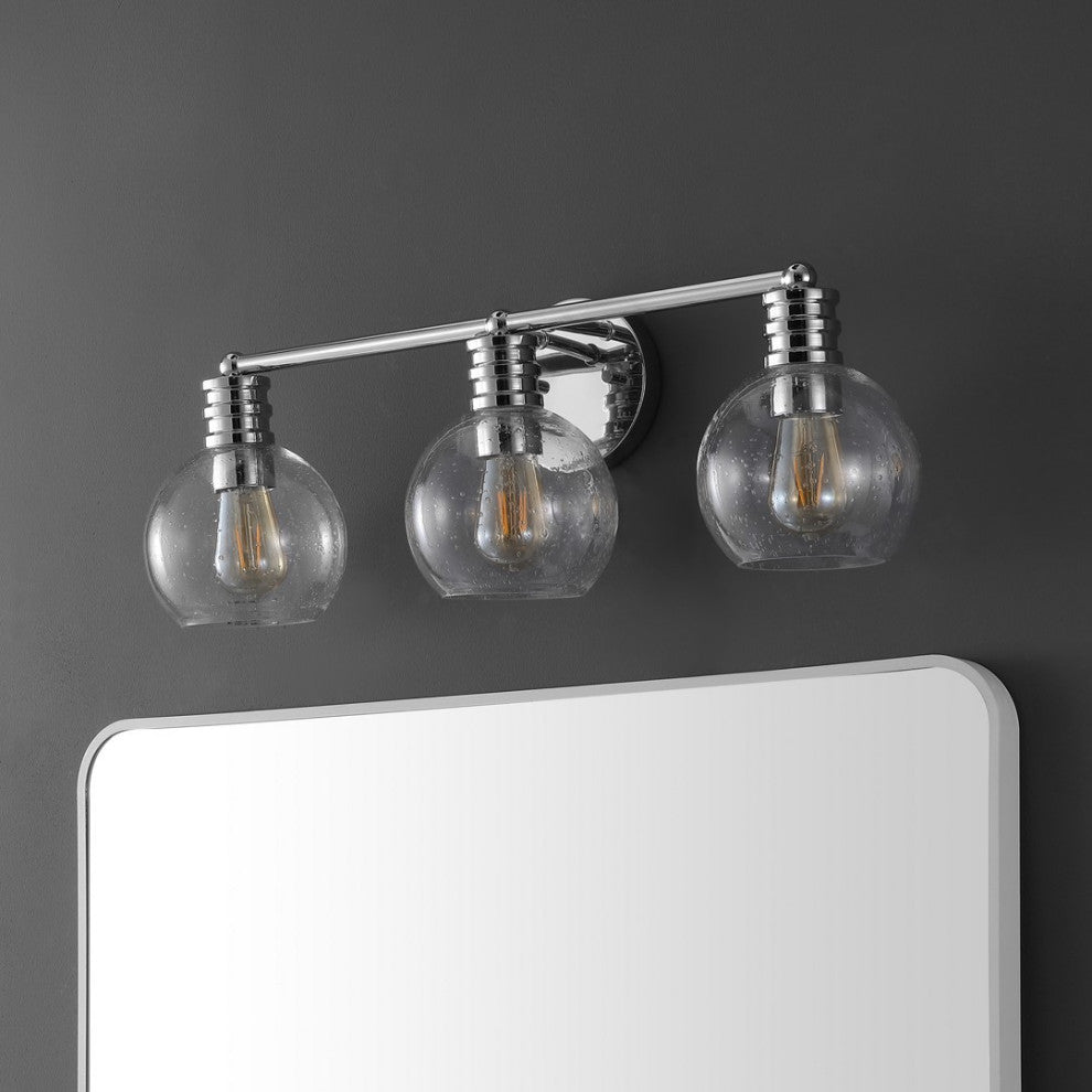 Safavieh Sunetta 3Lt 26.375" Sconce, Chrome