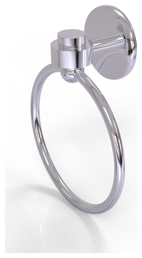 Satellite Orbit One Towel Ring, Polished Chrome