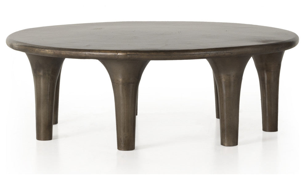 Kelden Coffee Table-Aged Bronze