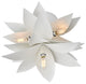 Fredrick Ramond Agave Large Convertible Pendant, Textured Plaster
