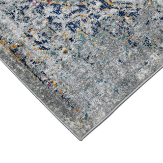 Montana Kriselda Runner, Gray, 2'7" x 8', Medallion