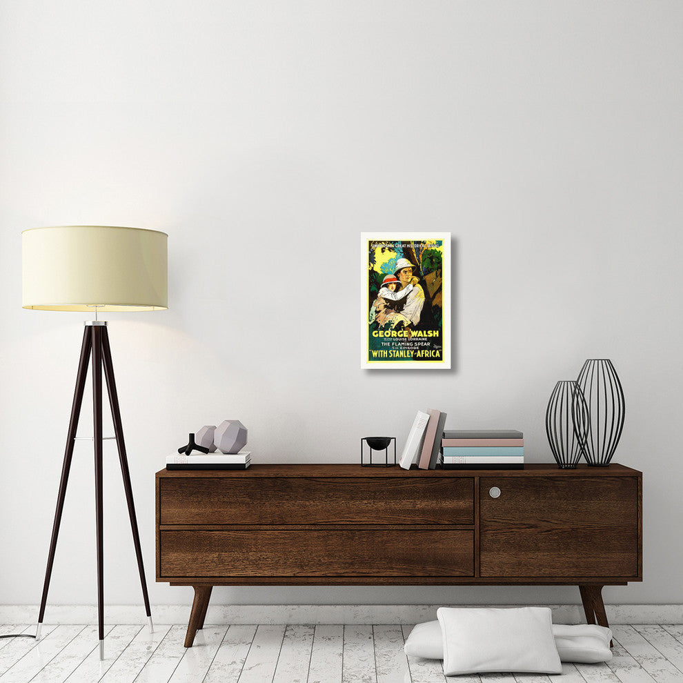 "With Stanley In Africa" Canvas Giclee by Hollywood Photo Archive, 16"x24"