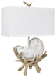 Sleeping Shell Table Lamp, 27"