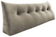 WOWMAX Bed Rest Wedge Dorm Bed Pillow Daybed Cushion Hostel Bed Headboard Pillow, 59x20x8