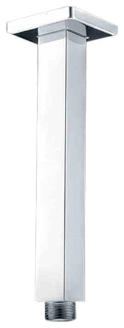 Fontana Solid Brass Chrome Overhead Shower Bar Square Ceiling Mounted Shower Arm