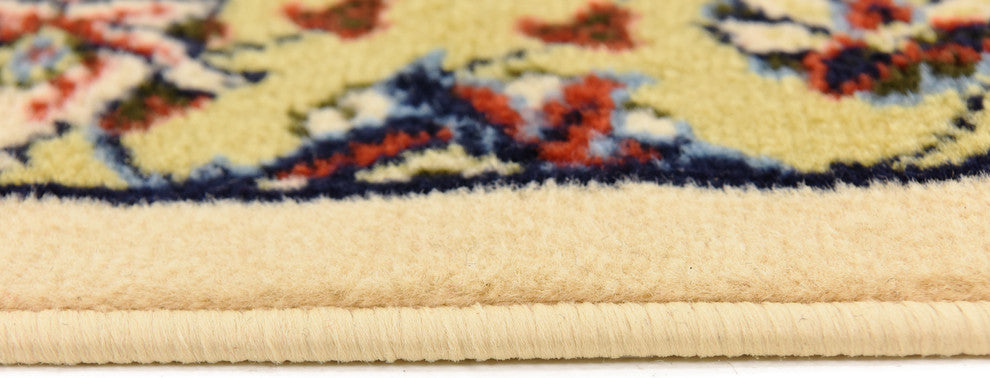 Unique Loom Cream Espahan Cape Cod 5'' 0 x 8'' 0 Area Rug