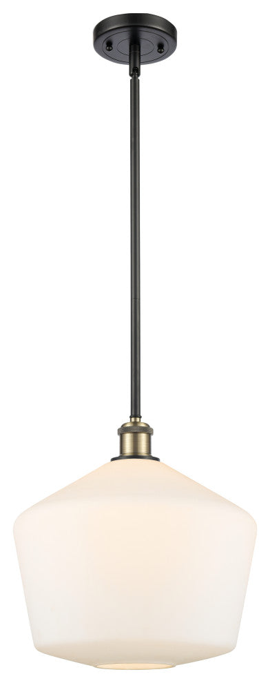 Innovations 516-1S-BAB-G651-12 1-Light Mini Pendant, Black Antique Brass