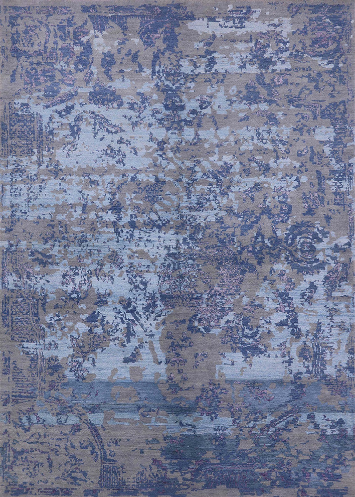 Ahgly Company Indoor Rectangle Mid-Century Modern Area Rugs, 7' x 9'