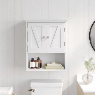 Dune Wall Mounted Bathroom Medicine Cabinet, White