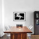"Black and Whale" Framed Digital Print by Barathieu Gabriel, 38"x28"